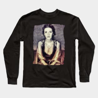 halftone stevienicks postpunk Long Sleeve T-Shirt